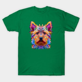 Cute Australian Terrier Aussie Dog Design T-Shirt